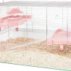 ZOLUX Cage pour rongeur coloris rose Panas Colour 80 – 80 x 50 x 31 cm