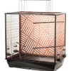 FLAMINGO Cage Siri pour perruche en cuivre 78x48x81,5 cm