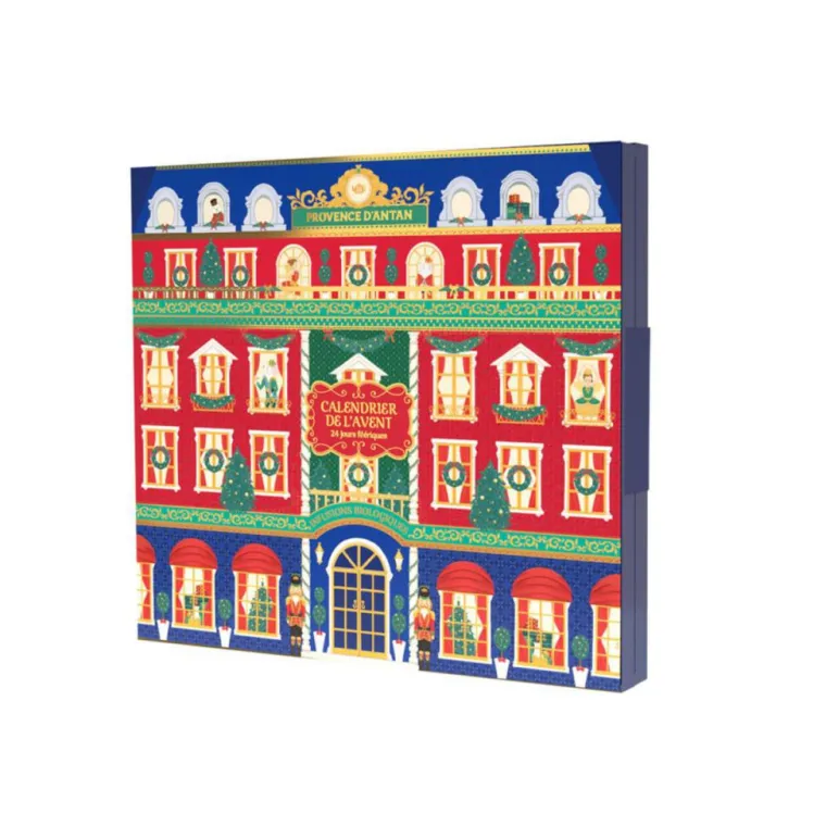 PROVENCE D'ANTAN Calendrier de l'avent 24 sachets de tisane bio - 32 x 29 cm