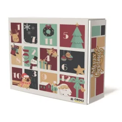 CROCI Calendrier de l'Avent pour chien avec jouets de Noël - x 12