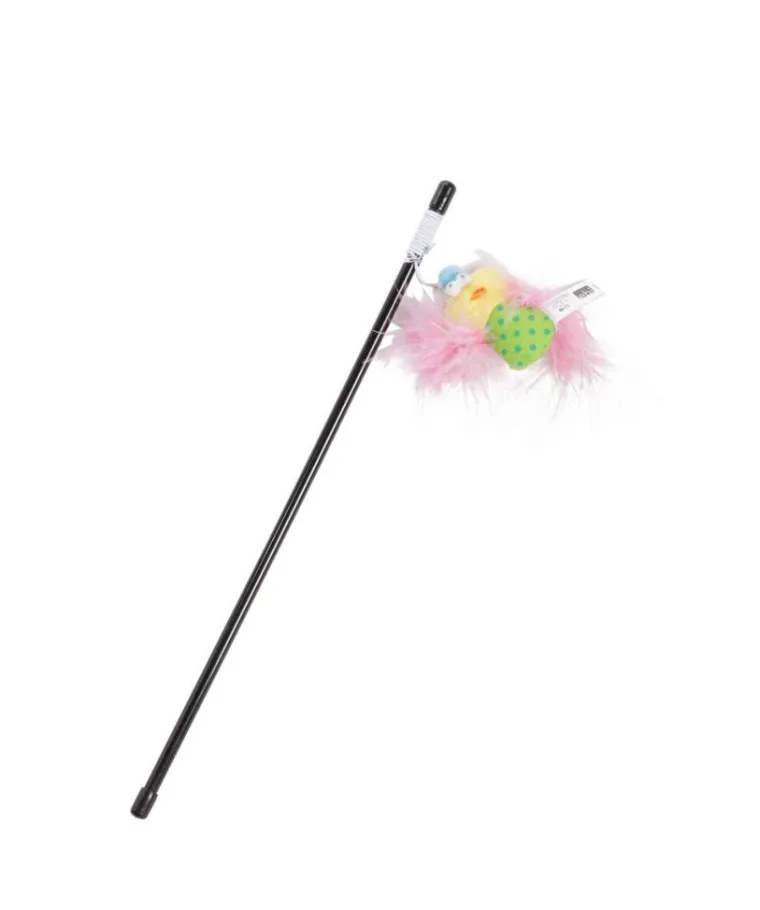 EUROPET Canne à pêche jouet pour chat Rod Happy Me 40 cm