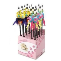 EUROPET Canne à pêche jouet pour chat Rod Happy You 40 cm