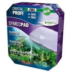 JBL Carré d'ouate symepad pour cristalprofi e15/1901-2 blanc