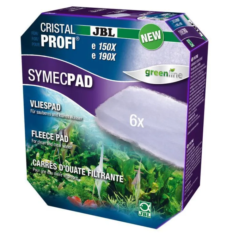 JBL Carré d'ouate symepad pour cristalprofi e15/1901-2 blanc