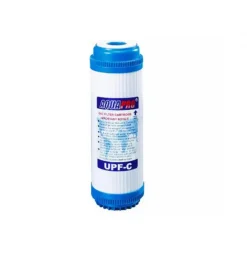 BLUE CORAL Cartouche conteneur 10"UPF-C - 10, Charbon de coco, AQUAPRO