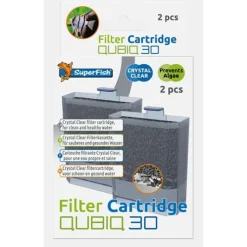 SUPERFISH Cartouche Qubiq 30x 2 pièces 8,3x3,6x10,5 cm