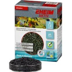 BLUE CORAL Charbon actif et filet, 2L 1120g, EHEIM AKTIV