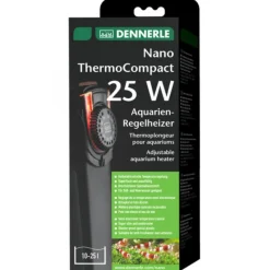 DENNERLE Chauffage nano aquarium 25 Watts, compact - Nano ThermoCompact