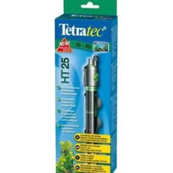 TETRA Chauffage pour aquarium 25 watts, HT 25 - compact et fiable