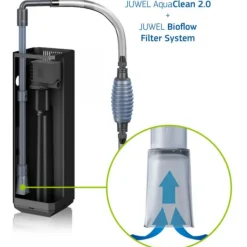 BLUE CORAL Cloche de nettoyage pour aquarium, efficacité améliorée, JUWEL, modèle AquaClean 2.0