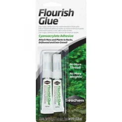 BLUE CORAL Colle à plantes double tube, rapide fixation, SEACHEM Flourish Glue - 2x4g