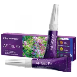 BLUE CORAL Colle en gel pour aquarium, double tube, AQUAFOREST AF Gel Fix - 40g