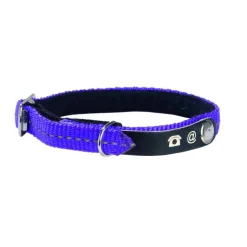 BOBBY Collier chat Lost violet taille XS
