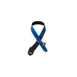 MARTIN SELLIER Collier chat réfléchissant 12 mm bleu - 30 cm