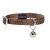 BOBBY Collier chat Safe marron 10 mm