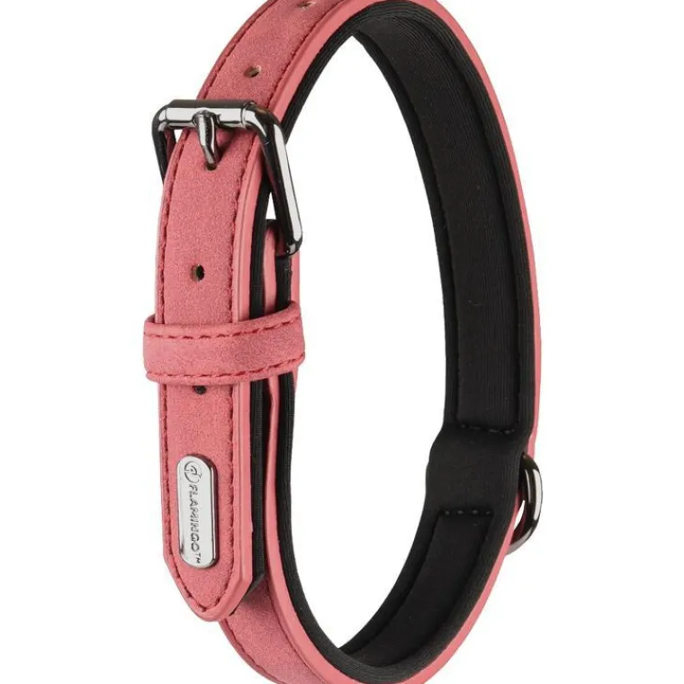 FLAMINGO Collier chien Delu rose 38/48 x 2,5 cm