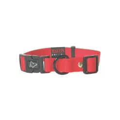 MARTIN SELLIER Collier chien réglable 20mm / 40-55cm rouge