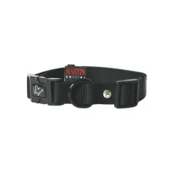 MARTIN SELLIER Collier chien réglable 25mm / 45-65cm noir