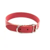 MARTIN SELLIER Collier cuir rouge 18 mm x 45 cm