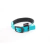 MARTIN SELLIER Collier droit Confort pour chien coloris turquoise - 2,5x65 cm
