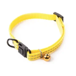 MARTIN SELLIER Collier en nylon pour chat Flash jaune