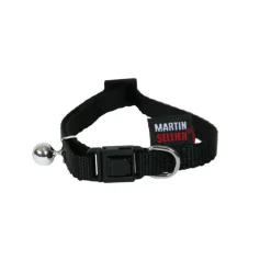 MARTIN SELLIER Collier pour chat en nylon noir