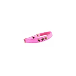 BOBBY Collier pour chat étoiles rose - 30 cm