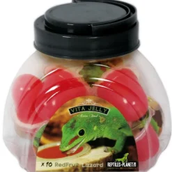 REPTILE PLANET Complément alimentaire pour lézard goût fruits rouges Vita Jelly Red Fruit Lizzard - x 10 dosettes