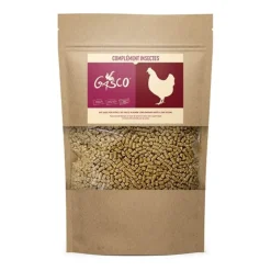 GASCO Complément alimentaire pour basse cour insectes - 1 kg
