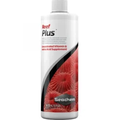 BLUE CORAL Complément alimentaire pour récif Reef plus, sans colorants artificiels - SEACHEM - 500ml