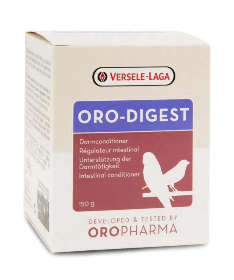 VERSELE LAGA Complément alimentaire régulateur intestinal pour oiseaux exotiques poudre Oro-Digest - 150 g