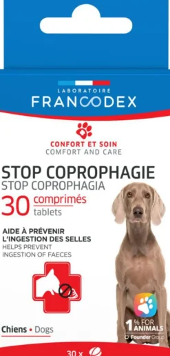 FRANCODEX Comprimés stop coprophagie pour chien - x 30