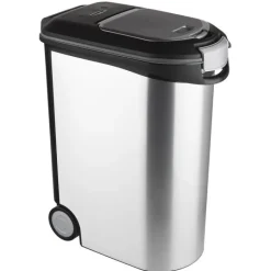 CURVER Conteneur gris pour chien - 54 L