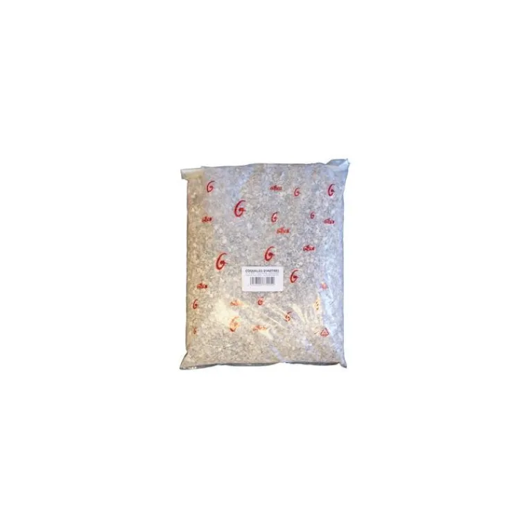 GASCO Coquilles d’huitres pour oiseaux de basse-cour 5 kg