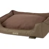 SCRUFFS Corbeille à mémoire de forme pour chien marron Hilton – Taille M
