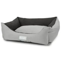SCRUFFS Corbeille imperméable pour chien coloris gris Expédition – Taille M