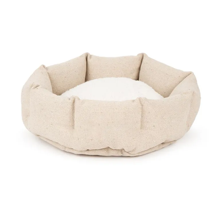 SCRUFFS Corbeille pour chat en tissu vert Eco Eden - 45 cm