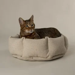 SCRUFFS Corbeille pour chat en tissu vert Eco Eden - 45 cm