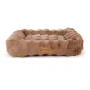 SCRUFFS Corbeille pour chien Alpine coloris marron en tissu Taille L - 75 x 60 cm