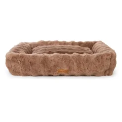 SCRUFFS Corbeille pour chien Alpine coloris marron en tissu Taille XL - 90 x 70 cm