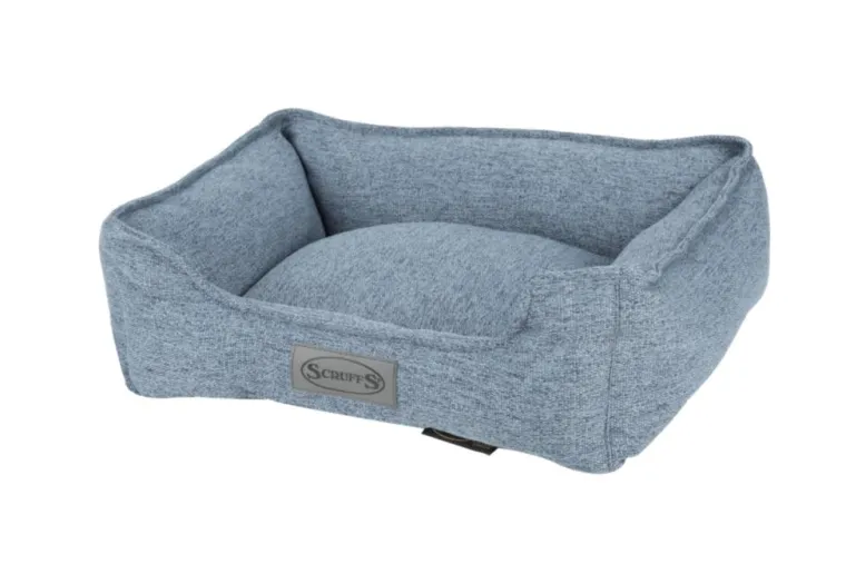 SCRUFFS Corbeille pour chien bleu Manhattan – Taille M