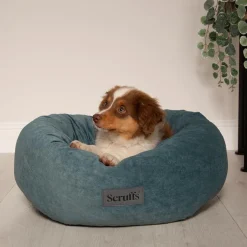 SCRUFFS Corbeille pour chien coloris vert Oslo Donut – Taille L