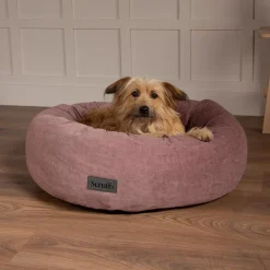 SCRUFFS Corbeille pour chien coloris rose Oslo Donut – Taille XL
