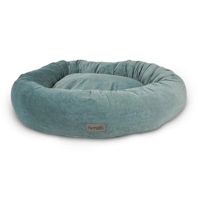 SCRUFFS Corbeille pour chien coloris vert Oslo Donut – Taille XL