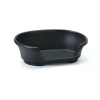 SAVIC Corbeille pour chien en plastique noir modèle Cosy Air 55 cm (fond du panier) - 66 x 35 x 21 cm