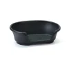 SAVIC Corbeille pour chien en plastique noir modèle Cosy Air 45 cm (fond du panier) - 55 x 29 x 19 cm