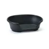 SAVIC Corbeille pour chien en plastique noir modèle Cosy Air 65 cm (fond du panier) - 78 x 41 x 24 cm