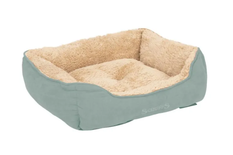 SCRUFFS Corbeille pour chien et chat coloris vert Cosy – Taille M