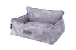 SCRUFFS Corbeille pour chien gris Kensington – Taille M