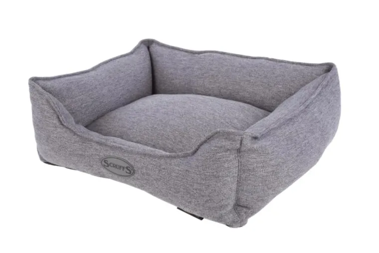SCRUFFS Corbeille pour chien gris foncé Manhattan – Taille M